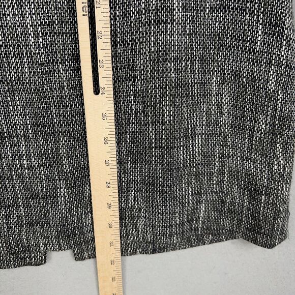 Chicos Jacket Women 0 Metallic Jewel Embellished Tweed Long Blazer Career Cruise - Picture 11 of 13